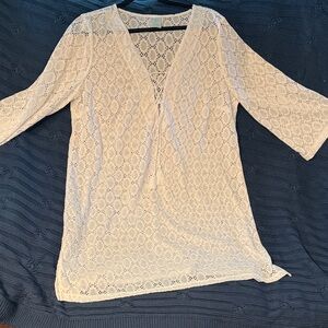 White Lace Coverup